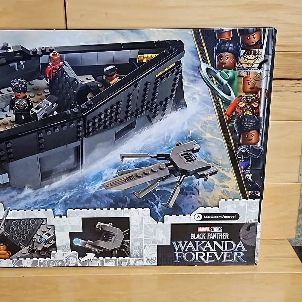 LEGO Marvel Black Panther Wakanda Forever War on the Water 76214 Building  Set